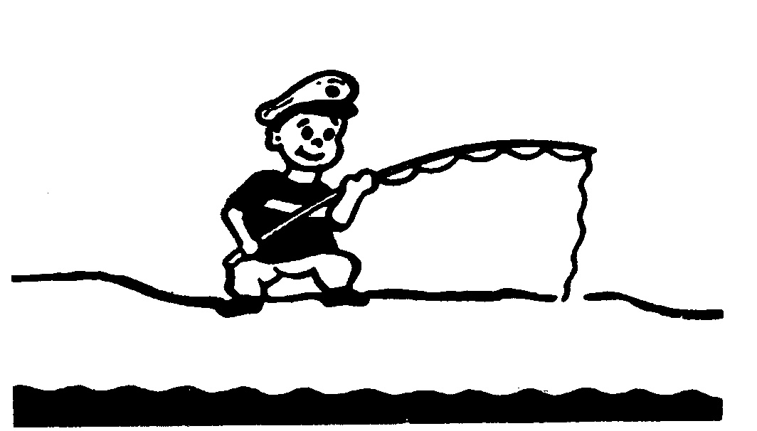 SAILOR,CARTOON,HOLDING FISHING ROD by Tweed Bait Pty Ltd - 639704