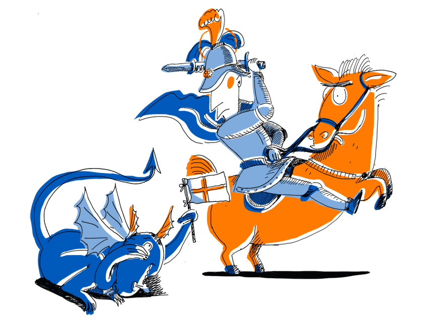 England celebrates dragon-slaying patron saint