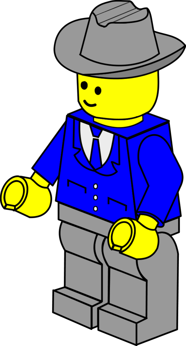 Lego Guy Clipart