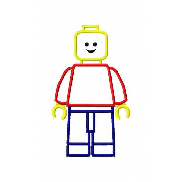 Lego man clip art
