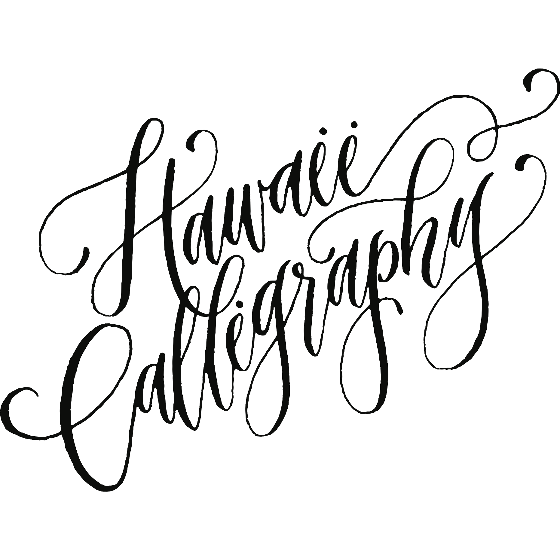 Hawaii Calligraphy