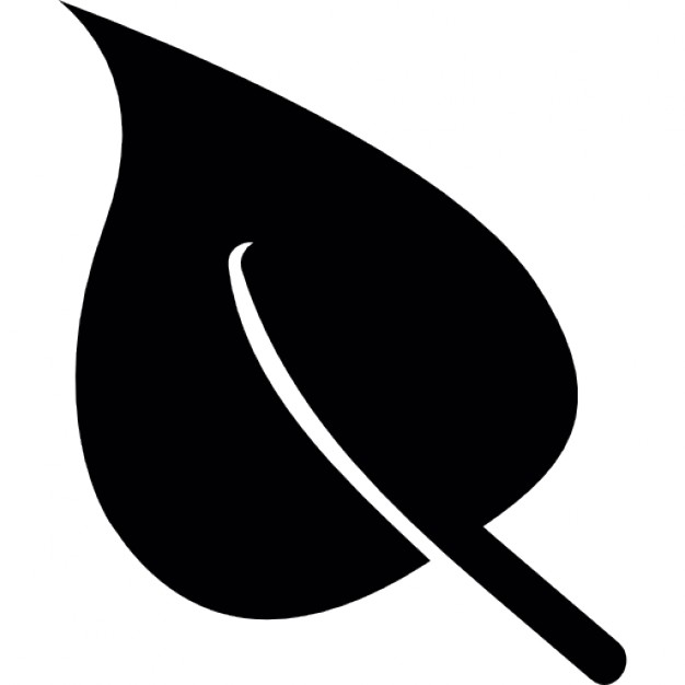 Leaf silhouette Icons | Free Download