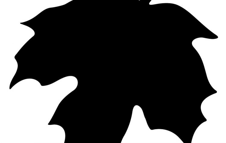 Maple Leaf Stencils on Stencil Revolution