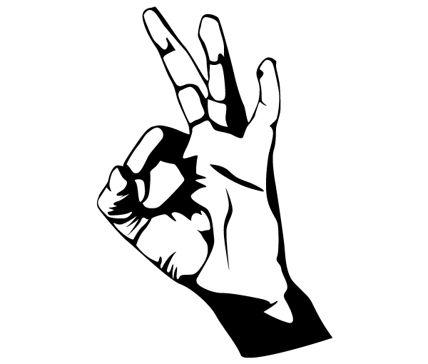 Ok Sign Clipart