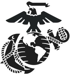 Marine corps, Globes and Eagles