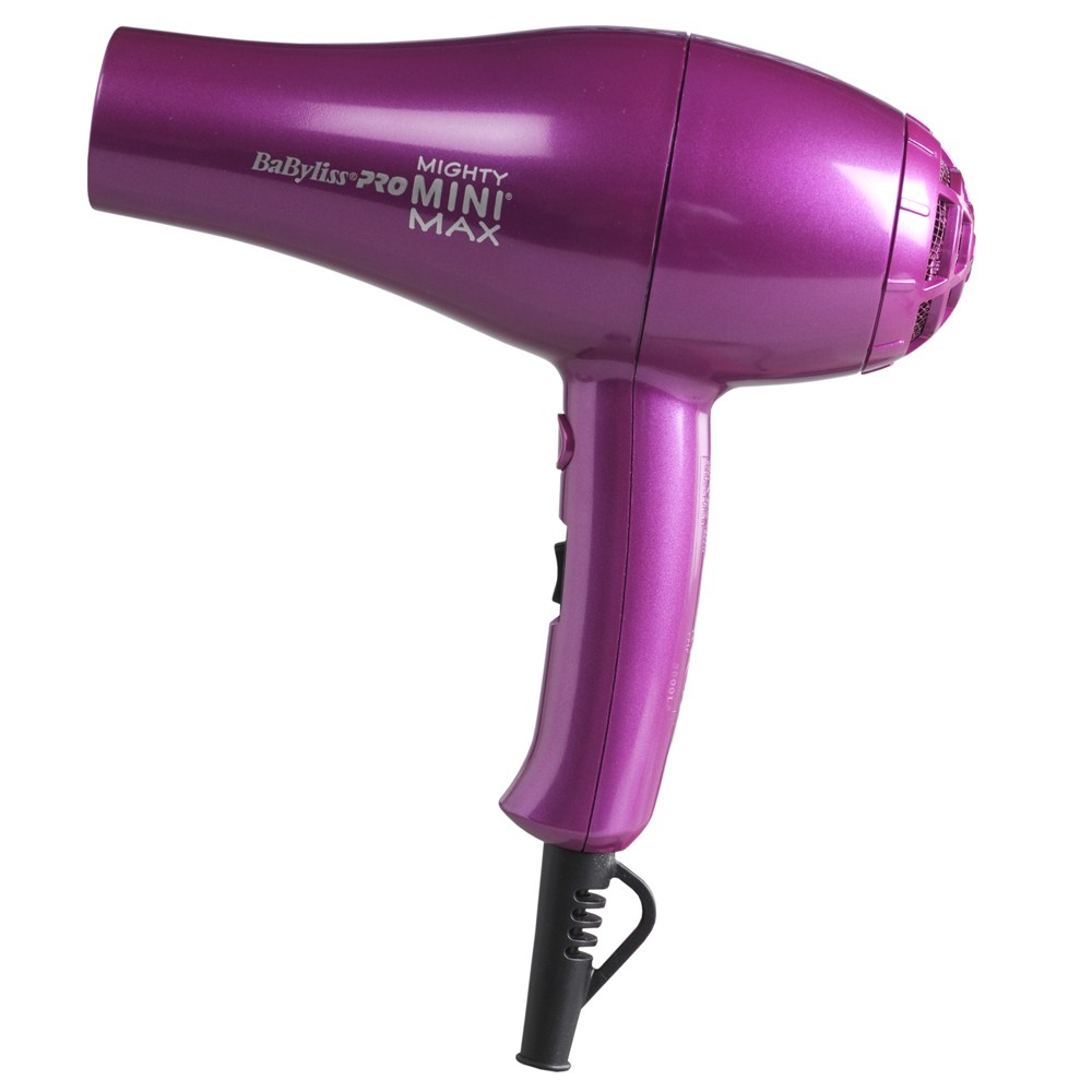BaByliss PRO Mighty Mini Max Hair Dryer - Purple | Hair Dryers - i ...