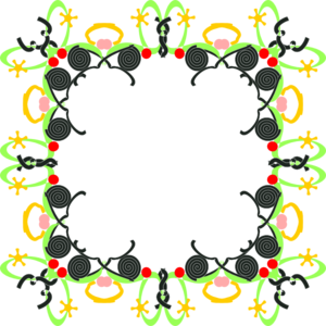 Abstract Picture Frame clip art - vector clip art online, royalty ...