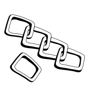 Chain Clipart Image - Chain Links