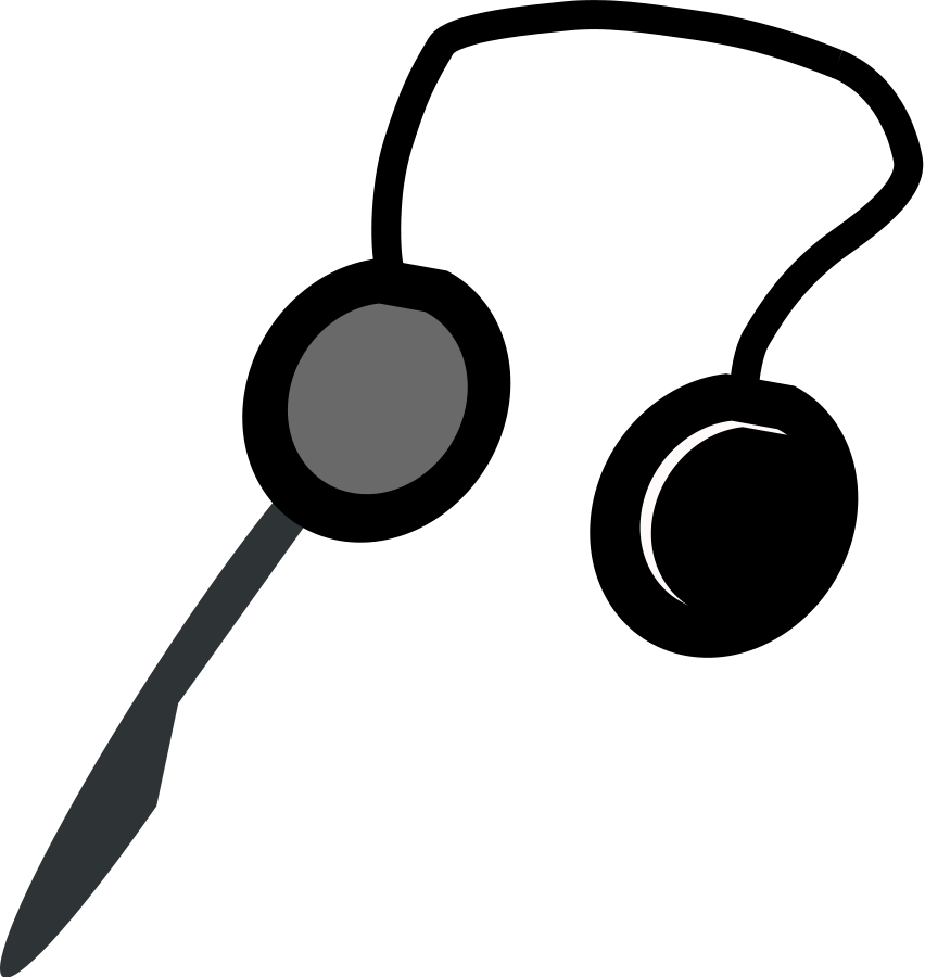 Headphone Clipart, vector clip art online, royalty free design ...