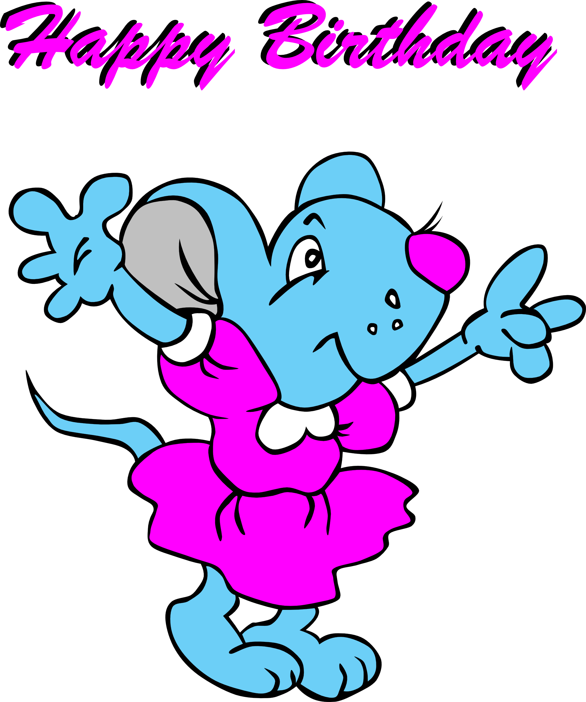 Gerald G Happy Birthday SVG