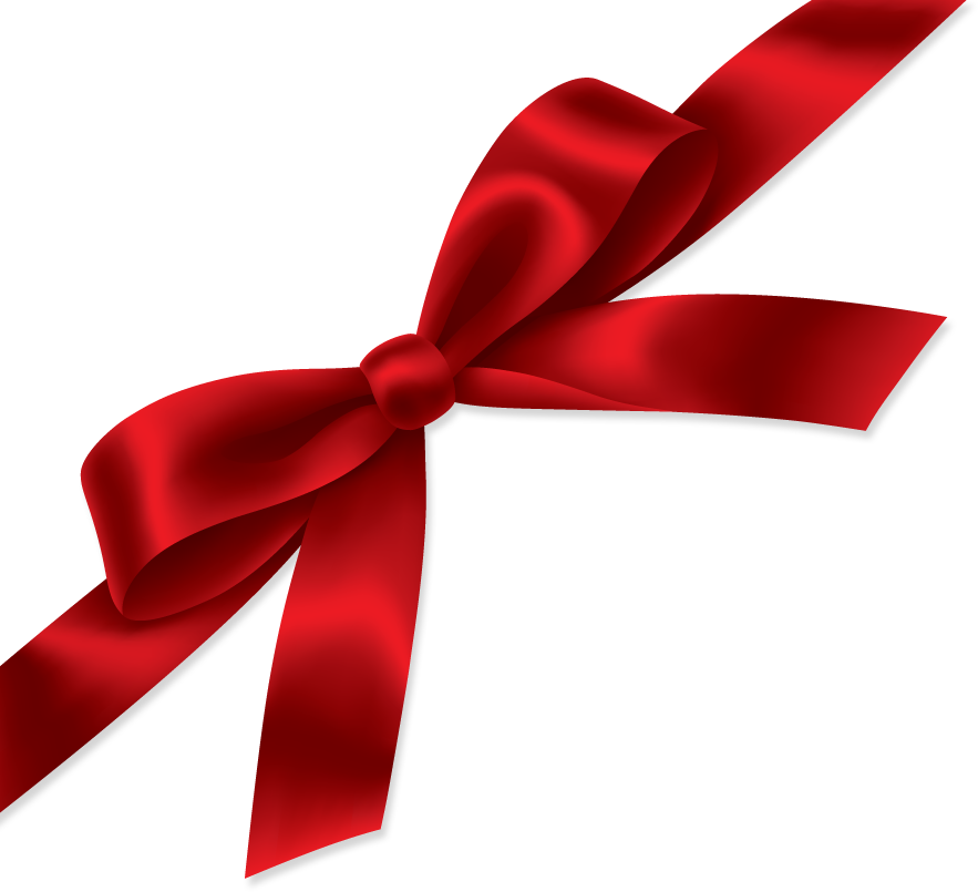 Ribbon PNG images, red gift ribbon, free download pictures
