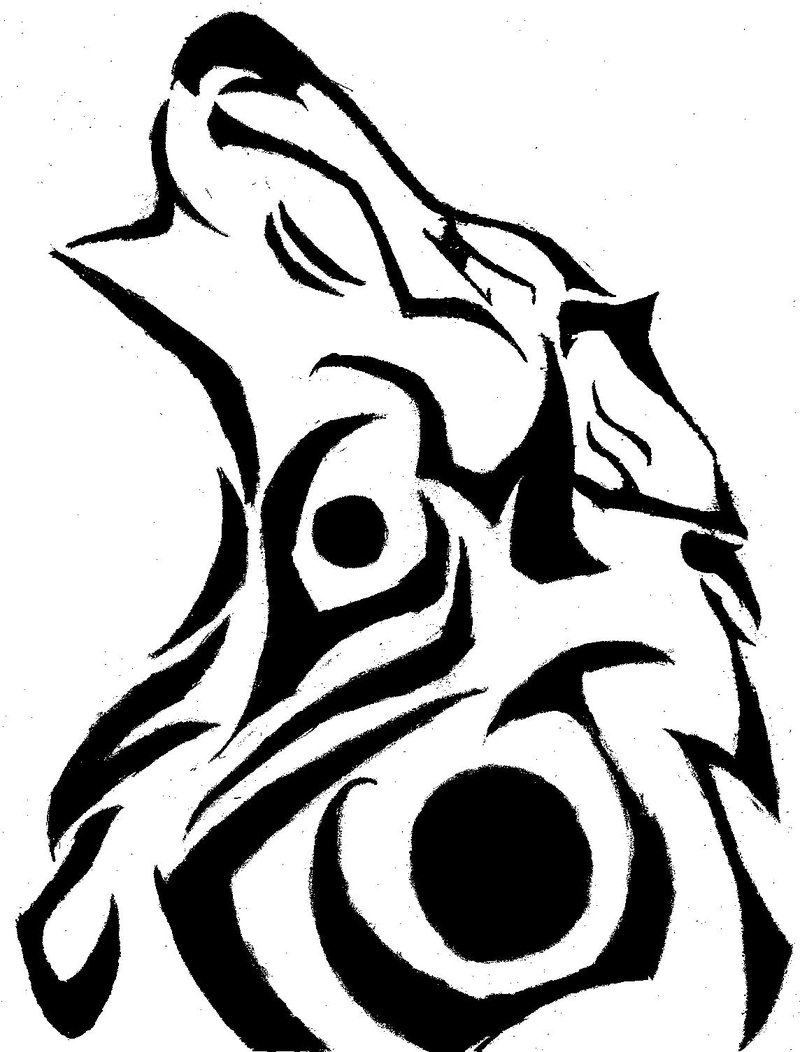 Tribal Wolf