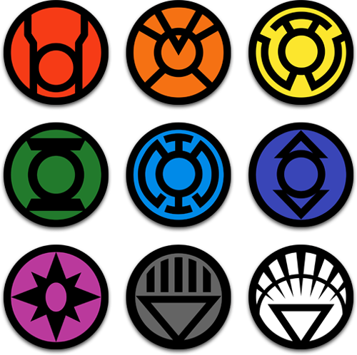 green lantern symbol Colouring Pages (page 2)