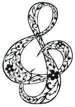 A place to share graphics combining music and gardening/flowers ...