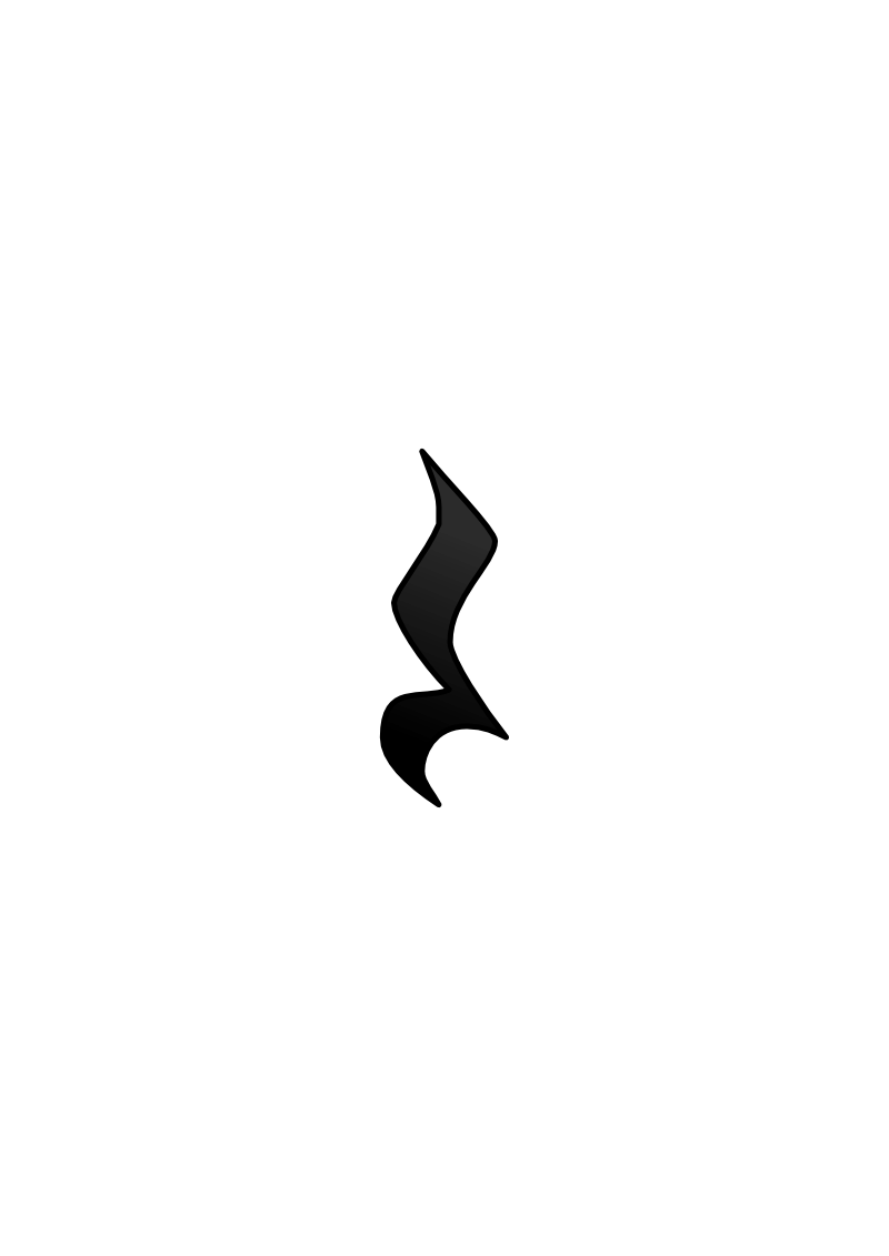 quarter rest SVG