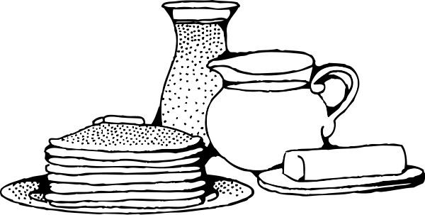 Breakfast with Pancakes SVG Vector file, vector clip art svg file ...
