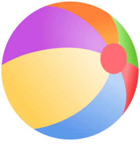 Beachball clip art - vector clip art online, royalty free &amp; public ...
