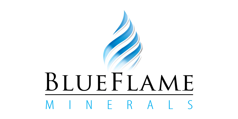 Blue Flame Minerals Logo | Think Advertising, Inc.