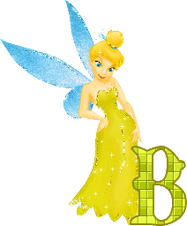 Tinkerbell Alphabet Tink Faery Fairy Letter B gif by dawnette3 ...