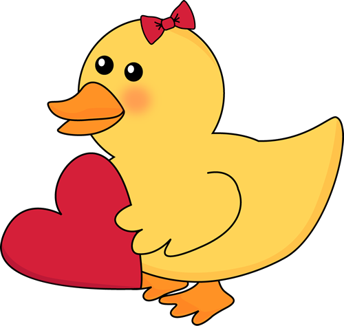 Cute Duck Clipart