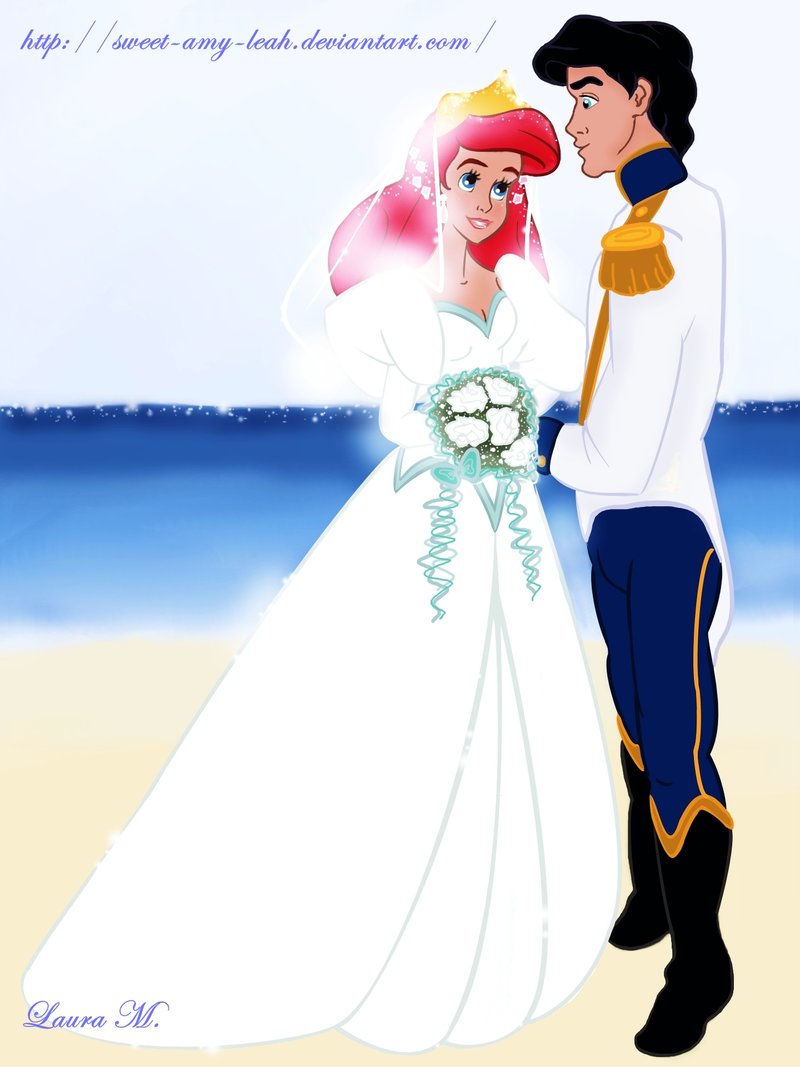 Prince eric, Ariel and Prince