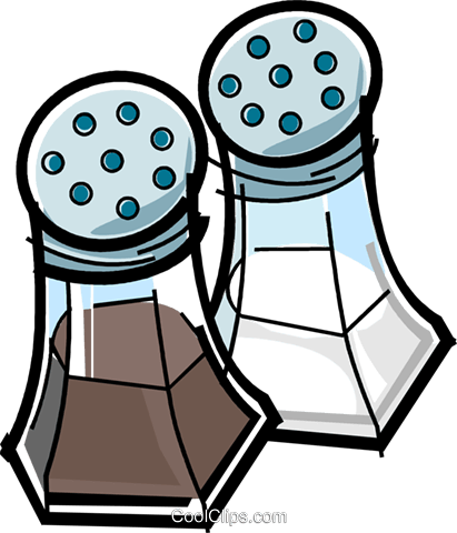 Clipart salt and pepper
