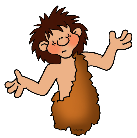 Early people clipart