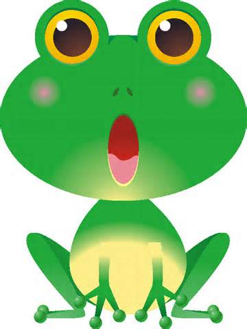 Green Frog Cartoon