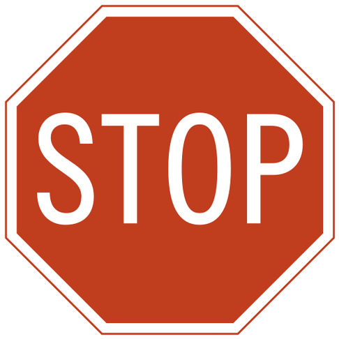 Big Stop Sign Clipart - Free to use Clip Art Resource