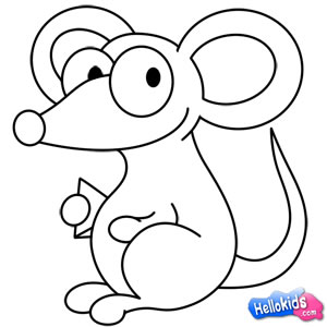 Wie man TIERE malt - Wie man eine kleine Maus malt