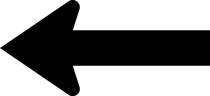 Black Left Arrow Clipart