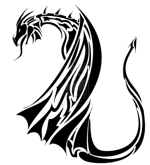 Tribal Dragon Tattoo By Jen Artist On Deviantart Free Download ...