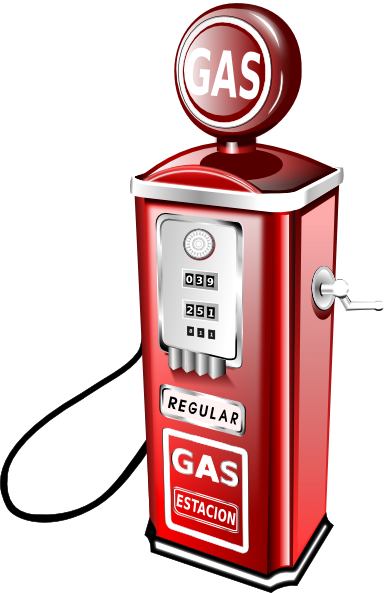 Gas Pump Art Smog