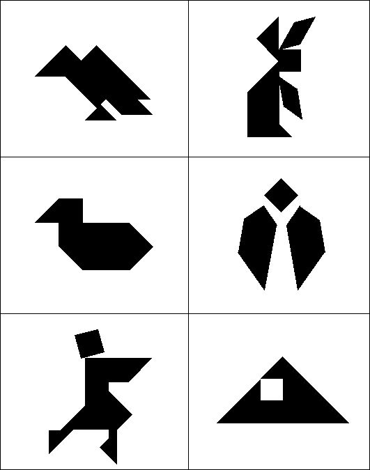 1000+ images about Tangram | Animal design, Animales ...