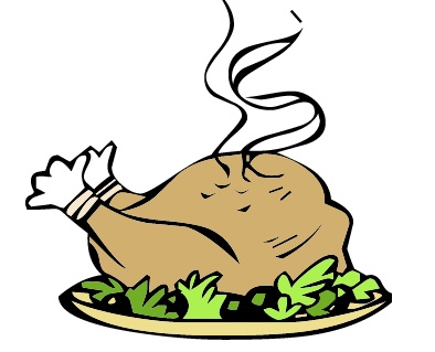 Thanksgiving dinner clipart free