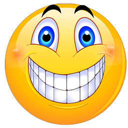 Big Grin Emoticons for Facebook, Email & SMS | ID#: 4 | Funny ...