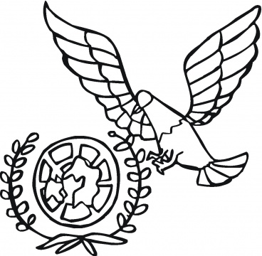 The United Nations Peace Dove coloring page | Super Coloring