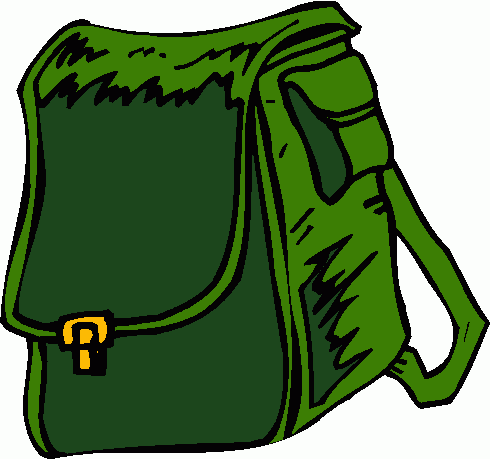 Book Bag Clip Art