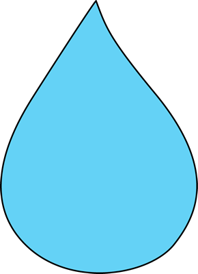 Rain Drop Clipart Black And White - Free Clipart ...