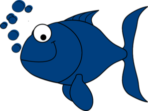 Blue Fish Clip Art - Free Clipart Images