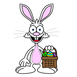 How to Draw the Easter Bunny