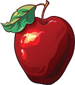 405 views Food And Drink Half Full Cross Section Apple Clip Art, Vector ...