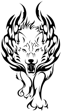 Tribal Lion Tattoo