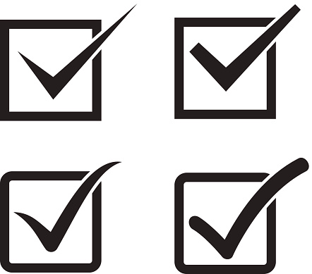 Checkbox Clip Art, Vector Images & Illustrations