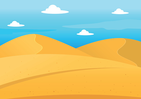 Sand Dunes Clip Art Clip Art, Vector Images & Illustrations