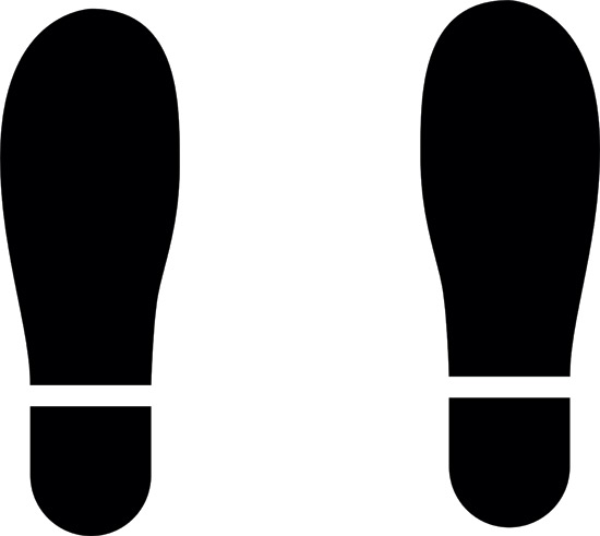 Best Photos of Shoe Print Outline Printable - Shoe Print Outline ...