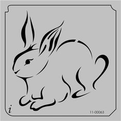 Easter Bunny Stencil Photo Album - Jefney