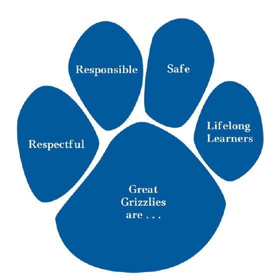 Animals For > Blue Bear Paw Logo