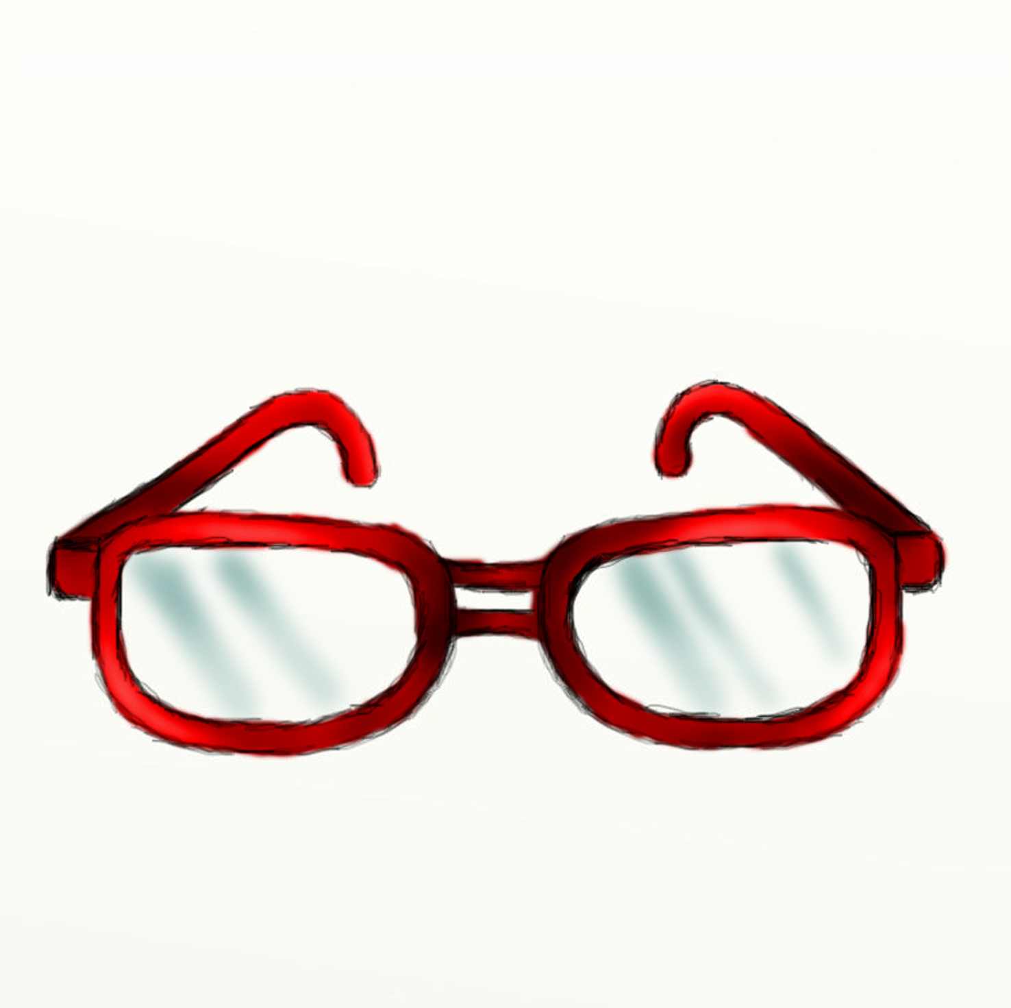 Reading Glasses Cartoon - Free Clipart Images