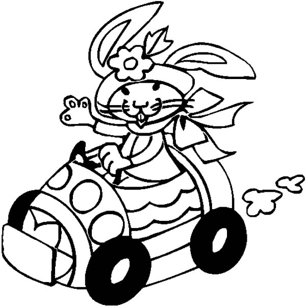 Taxi Driver Driving Car Coloring Pages | Best Place to Color